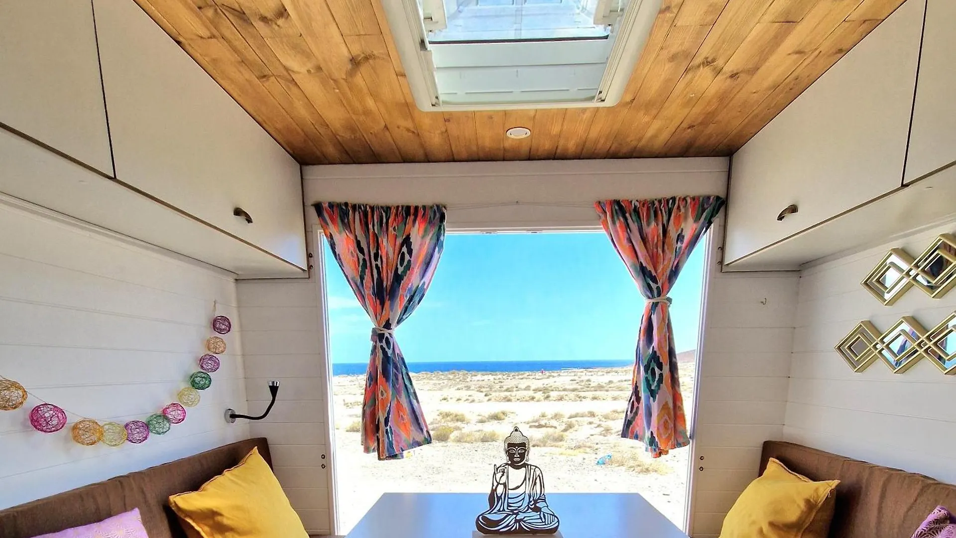 Static Camper In Front Of The Sea Hotel El Medano  Spain